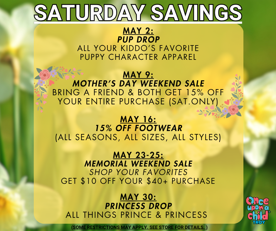 Saturday Savings